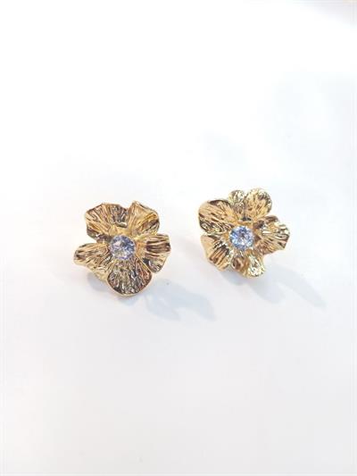 Gold Renk VİP Küpe / Model 662