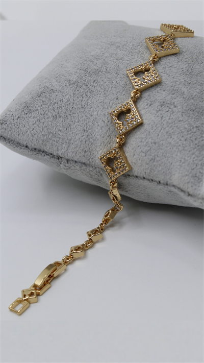 Zirkon Taşlı Bronz Xuping Bileklik