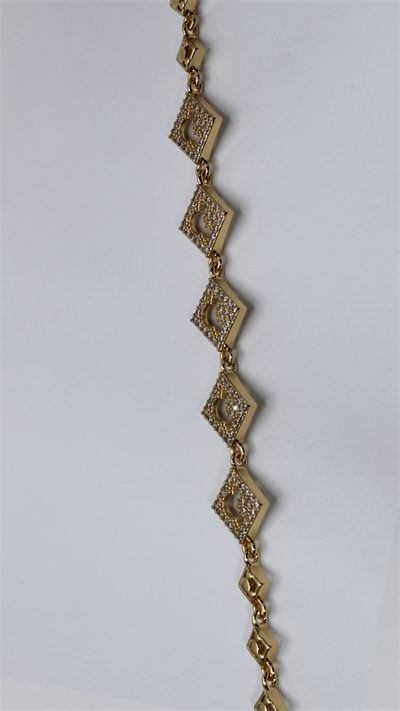 Zirkon Taşlı Bronz Xuping Bileklik