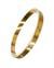 Cartier Model Zirkon Taşlı Gold Renk Kelepçe Bileklik