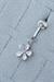Kıstırmalı Göbek Piercing / Model 105