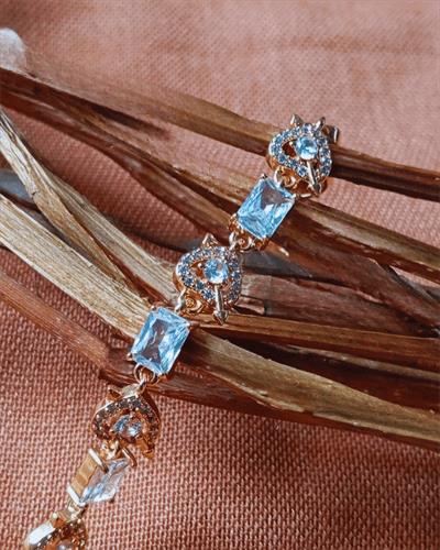 Baget Taşlı Bronz Seri Xuping Bileklik
