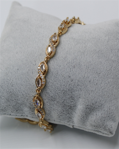 Baget Taşlı Bronz Seri Xuping Premium Bileklik