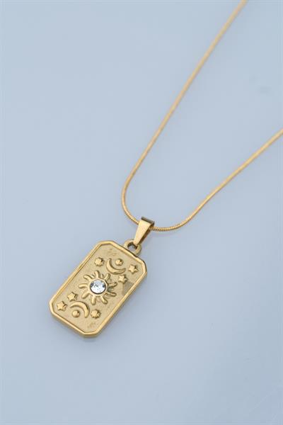 Çelik Tarot Kolye / Model 194