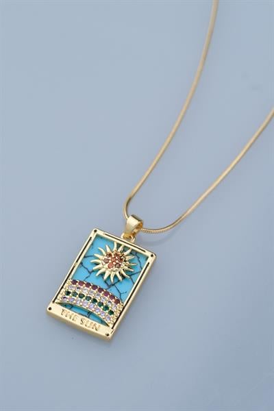 Çelik Tarot Kolye / Model 196