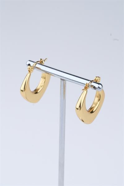 Gold Renk Çelik Küpe / Model 112