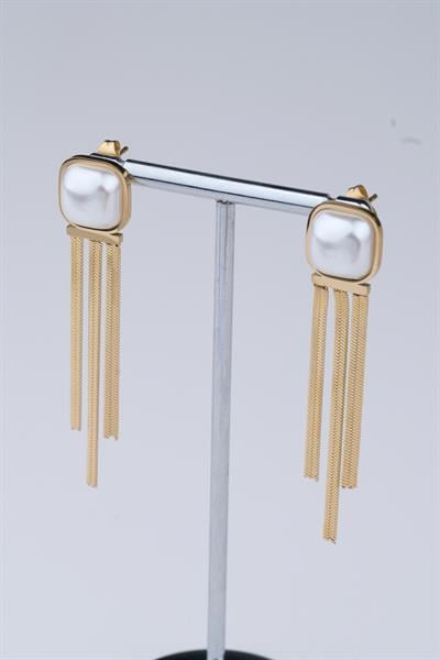 Gold Renk Çelik Küpe / Model 119
