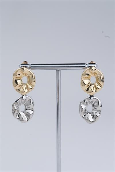Gold Renk Çelik Küpe / Model 132