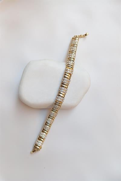 Gold Renk Premium Xuping Bileklik / Model 689