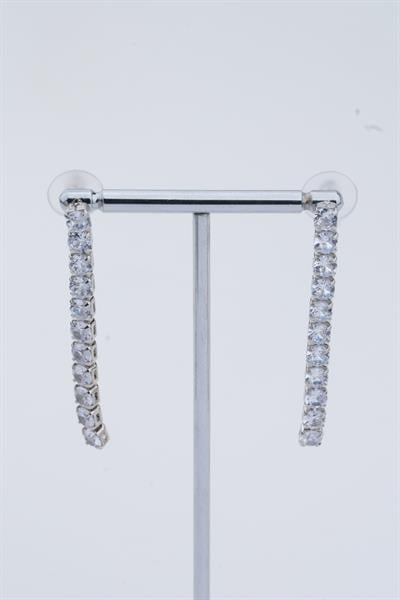Gümüş Renk Su Yolu VİP Küpe / Model 146