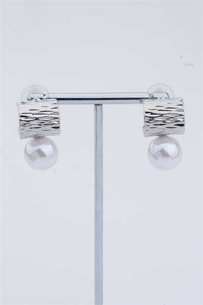 Gümüş Renk VİP Küpe / Model 138