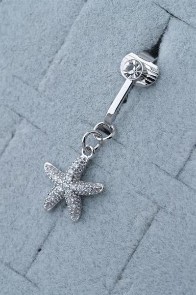 Kıstırmalı Göbek Piercing / Model 109