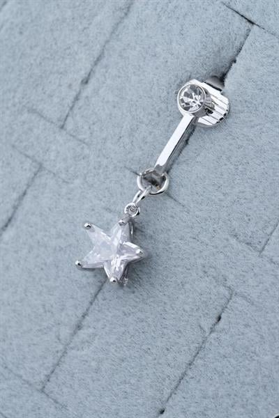 Kıstırmalı Göbek Piercing / Model 120