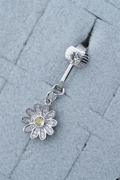 Kıstırmalı Göbek Piercing / Model 121
