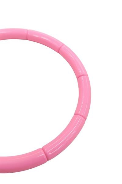 Pembe Renk Porselen Bileklik