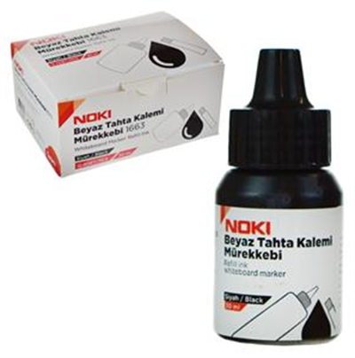 Noki Tahtakalem Mürekkebi Siyah 30 ML  12 li