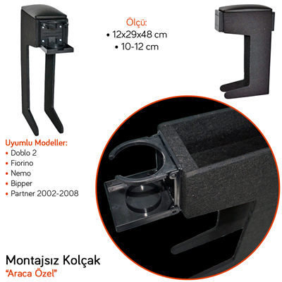 A.Kolçak 12 Doblo 2/Fiorino/Nemo/Bipper/Partner 2002-2008