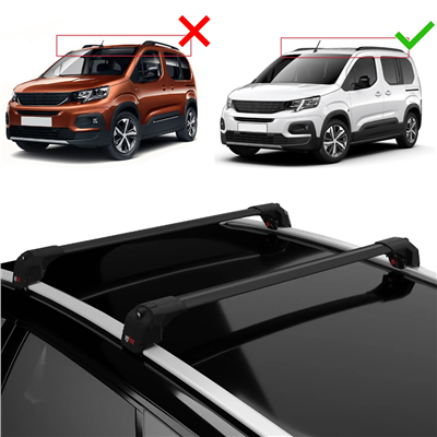 Ap Line ACE-2 221 V2 Siyah Rifter /Berlingo/Combo/Doblo/Proace Ara Atkı Anahtarlı (Yapışık Araçlar)