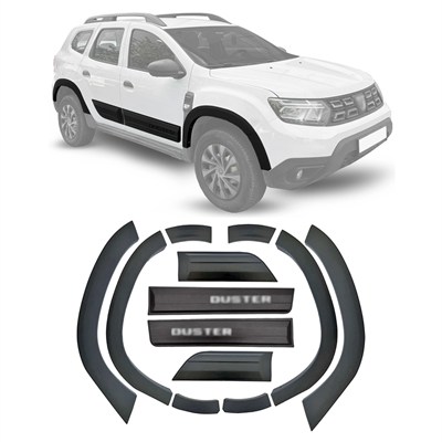 Ap Line Dacia Duster 2018-2024 Dodik Seti Siyah 12 Parça