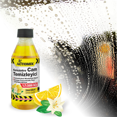 Automix Cam Temizleyici Konsantre Limon 100 ml 44925