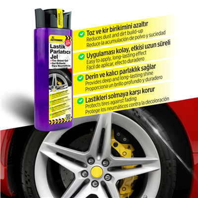 Automix Lastik Parlatıcı Jel 425 ml 44960