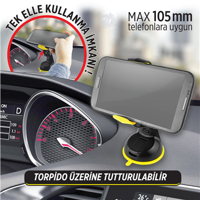 Automix Mandallı Telefon Tutucu 39847