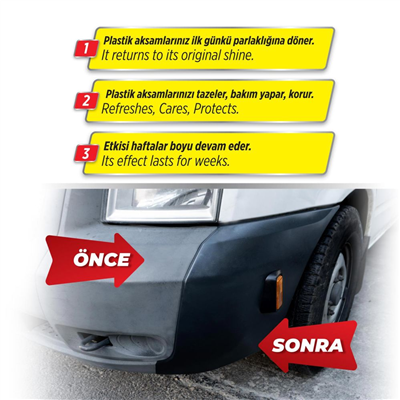 Automix Plastik Yüzey Yenileyici 500 ml 44753