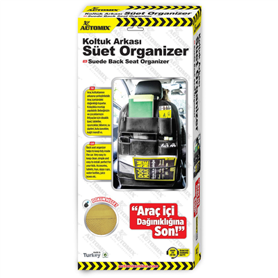 Automix Süet Organizer Bej 43688