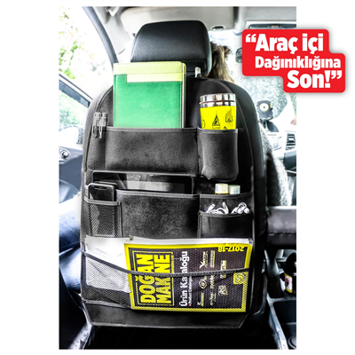 Automix Süet Organizer Siyah 43636