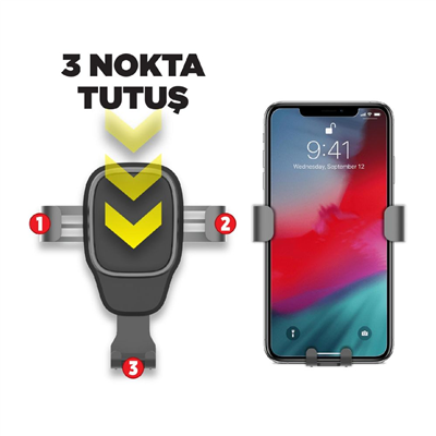 Automix Telefon Tutucu Gravity 44543