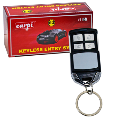 Carpi Açma Kapama 12V Kapaklı Siyah Kumandalı 4 Tuşlu Sinyal Çıkışlı BR4602605