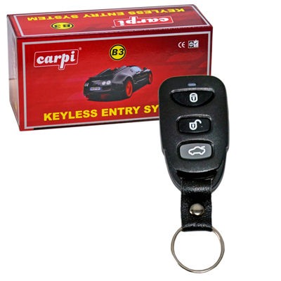 Carpi Açma Kapama 12V Kemerli Siyah Kumandalı 3 Tuşlu Sinyal Çıkışlı BR4602610