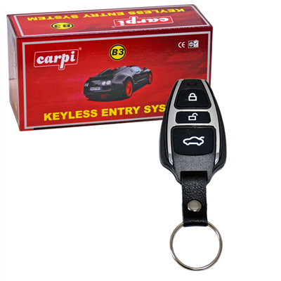 Carpi Açma Kapama 12V Kemerli Siyah-Oval Kumandalı 3 Tuşlu Sinyal Çıkışlı BR4602608