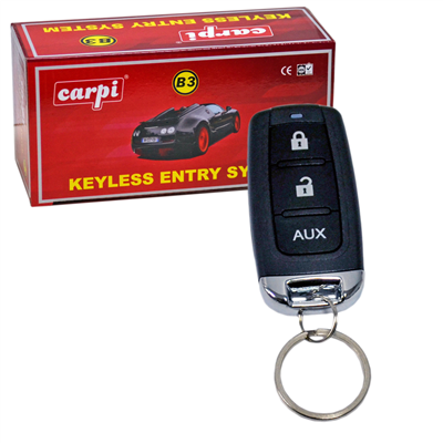 Carpi Açma Kapama 12V Siyah Kumandalı 3 Tuşlu Sinyal Çıkışlı BR4602601