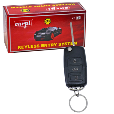 Carpi Açma Kapama 12V Susta Siyah Kumandalı 3 Tuşlu Sinyal Çıkışlı BR4602606