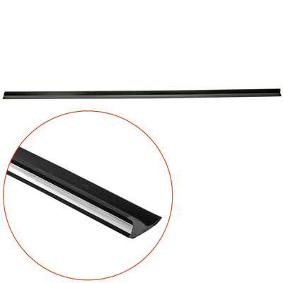 Carpi Bagaj Çıtası Üniversal Siyah-Krom 135 cm x 4 cm BR2790105