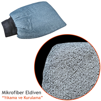 Carpi Mikrofiber Eko Oto Yıkama-Kurulama Eldiveni BR2420138