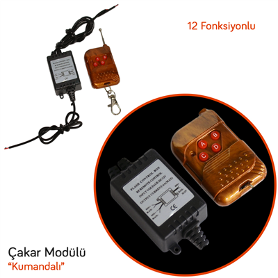 Carub 12V Fren Stop Lamba Çakar Modülü Kumandalı BR4613007