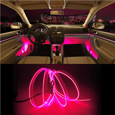 Carub 12V İp Neon Araç İçi Torpido Ledi Kırmızı 2 Mt BR4327556