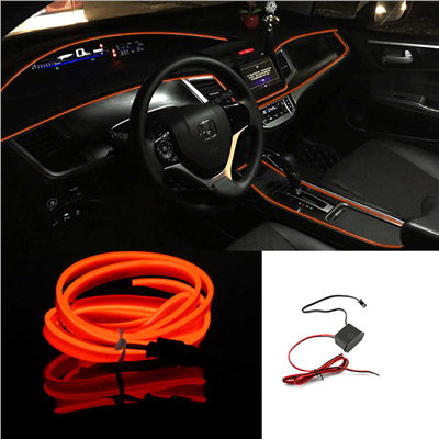 Carub 12V İp Neon Araç İçi Torpido Ledi Turuncu 2 Mt BR4327559