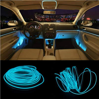 Carub 12V İp Neon Araç İçi Torpido Ledi Buz Mavi 2 Mt BR4327558