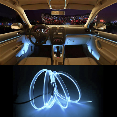 Carub 12V İp Neon Araç İçi Torpido Ledi Beyaz 2 Mt BR4327560