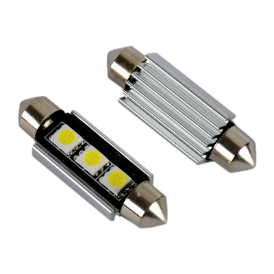 Carub 12V Sofit Ampul 43 mm 18W Canbus Metal Beyaz BR0402233