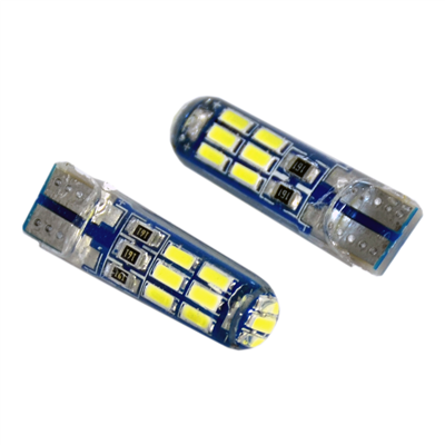 Carub 12V T10 Ampul 15 Led 7W SMD Silikon Fiber Canbus Beyaz BR0405543