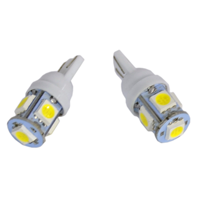 Carub 12V T10 Ampul 5 Led SMD Beyaz BR0400235