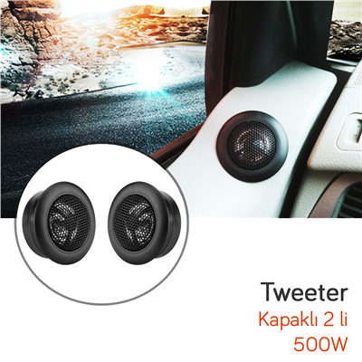 Carub 500W Tweeter Kapaklı 2 li BR2749930
