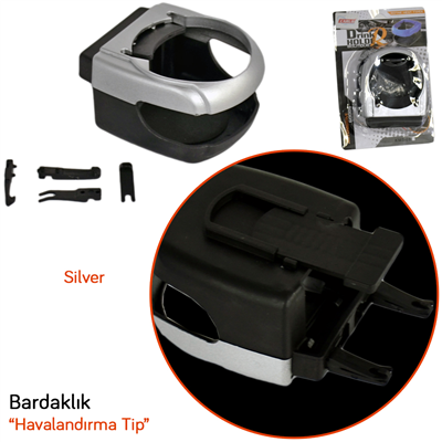 Carub Bardaklık Havalandırma Silver BR2941013