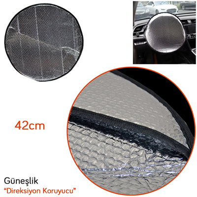 Carub Direksiyon Koruyucu Güneşlik 42 cm BR1850201