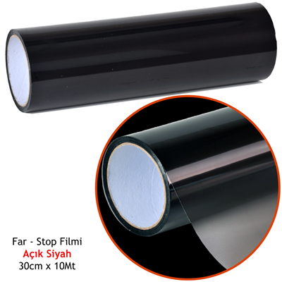 Carub Far Stop Filmi Açık Siyah 30 cm x 10 mt BR1190465
