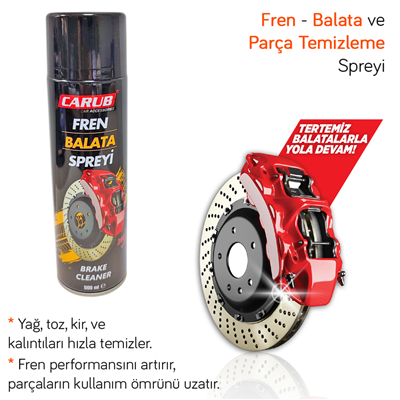 Carub Fren Balata Temizleyici Sprey 500 ml BR0900610